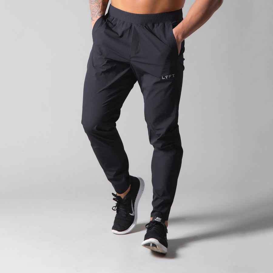 New LYFT Fashion Brand Street Trendy Jogging Pants Men's Self-cultivation Gym Fitness Training Quick-drying Black Sports Pants