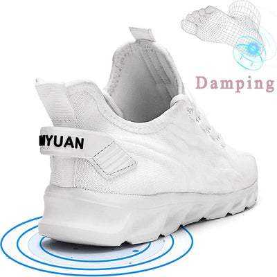 Men's Vulcanized Walking Running Shoes Unisex Casual Lightweight Tennis Shoes Athletic Sports Shoes Breathable Fashion Sneakers