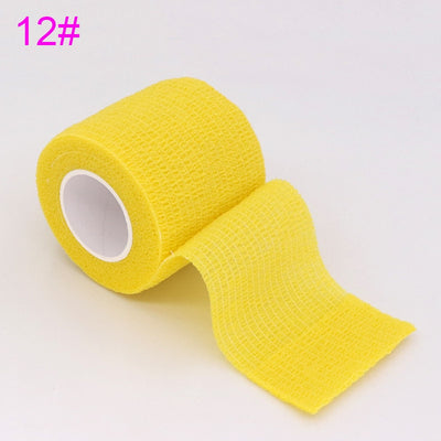 COYOCO Colorful Sport Self Adhesive Elastic Bandage Wrap Tape 4.8m Elastoplast For Knee Support Pads Finger Ankle Palm Shoulder