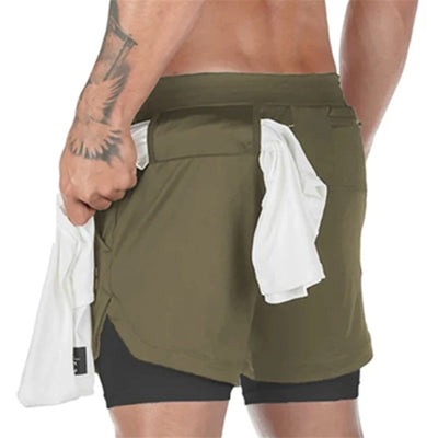 Camouflage 2 in 1 Shorts