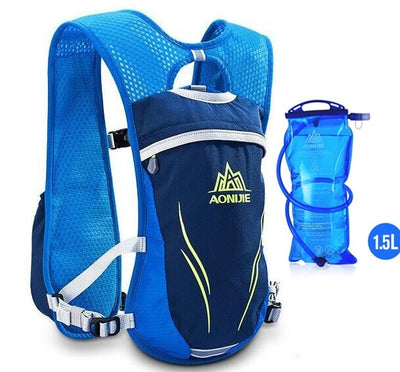 AONIJIE Running Marathon Hydration Nylon 5.5L Outdoor Running Bags Hiking Backpack Vest Marathon Cycling Backpack