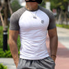 Double Tone Cotton Shorts Sleeves Tee