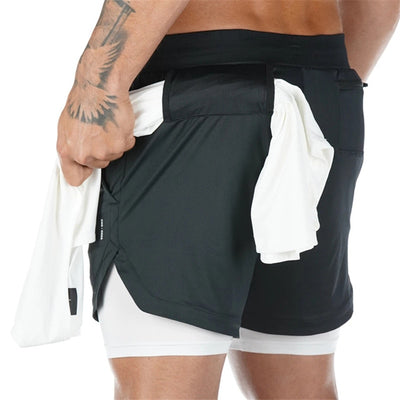 Camouflage 2 in 1 Shorts