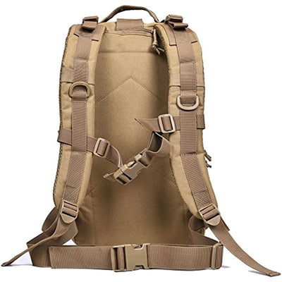 Military Tactical Backpack 3 Day Assault Pack Army Molle Bag 35L Large Outdoor Waterproof Hiking Camping Travel Rucksack