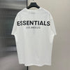 Ss21 Summer New men&#39;s Essentials T-shirt Reflective Letter 100Cotton High Street short sleeve Hip hop Loose Unisex Oversize Tees