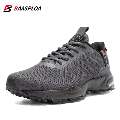 Baasploa Men Running Shoes Lightweight Sneakers Designer Sneaker Male Breathable Tennis Shoe